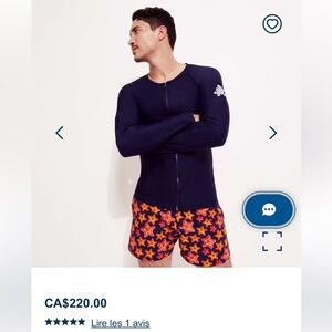 VILEBREQUIN Anti UV Shirt New with tags XXL